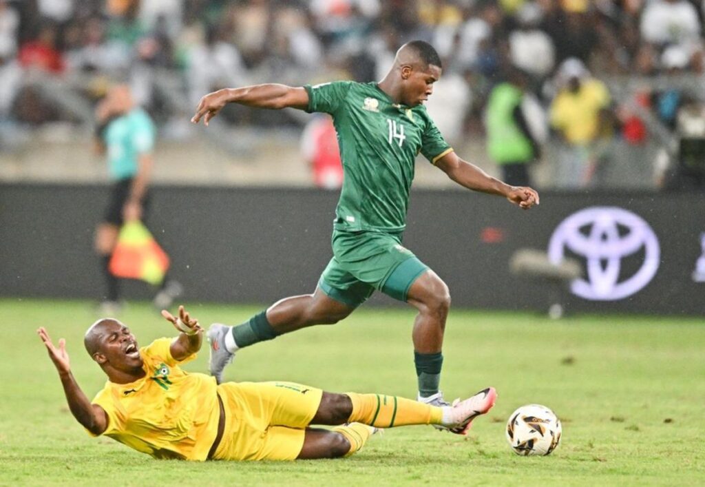 Broos praises Mbokazi's growth in football