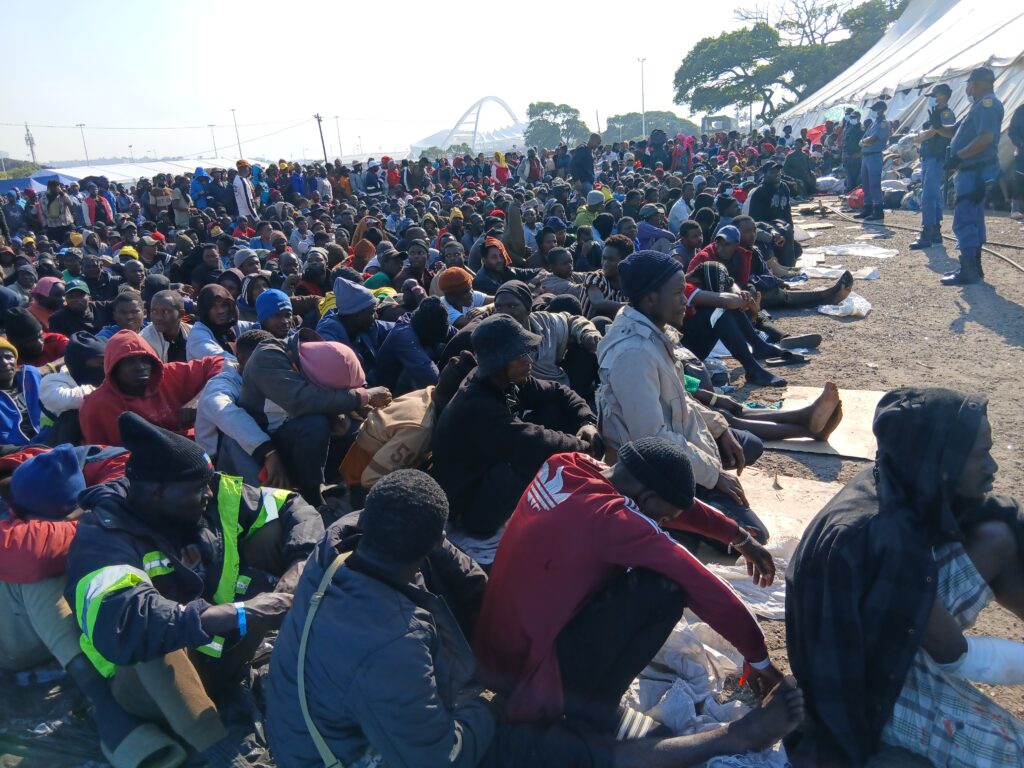 Many of the deportees say they still see a future in South Africa.