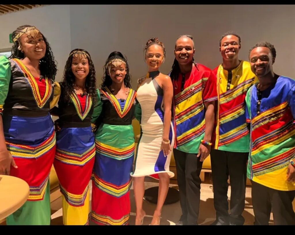 Mzansi Youth Choir described singing with Tyla as a joy